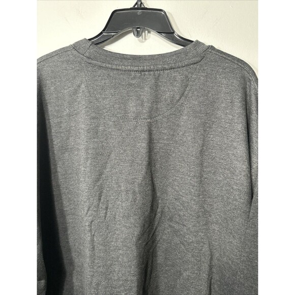 Champion Sweatshirt Mens 2X Graphite Fleece Cotton Blend Casual “C”Logo Pullover - Picture 10 of 12